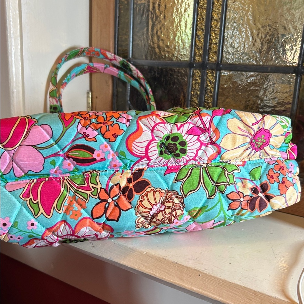 Vera Bradley Multicolor Floral Shoulder Bag - Picture 5 of 8